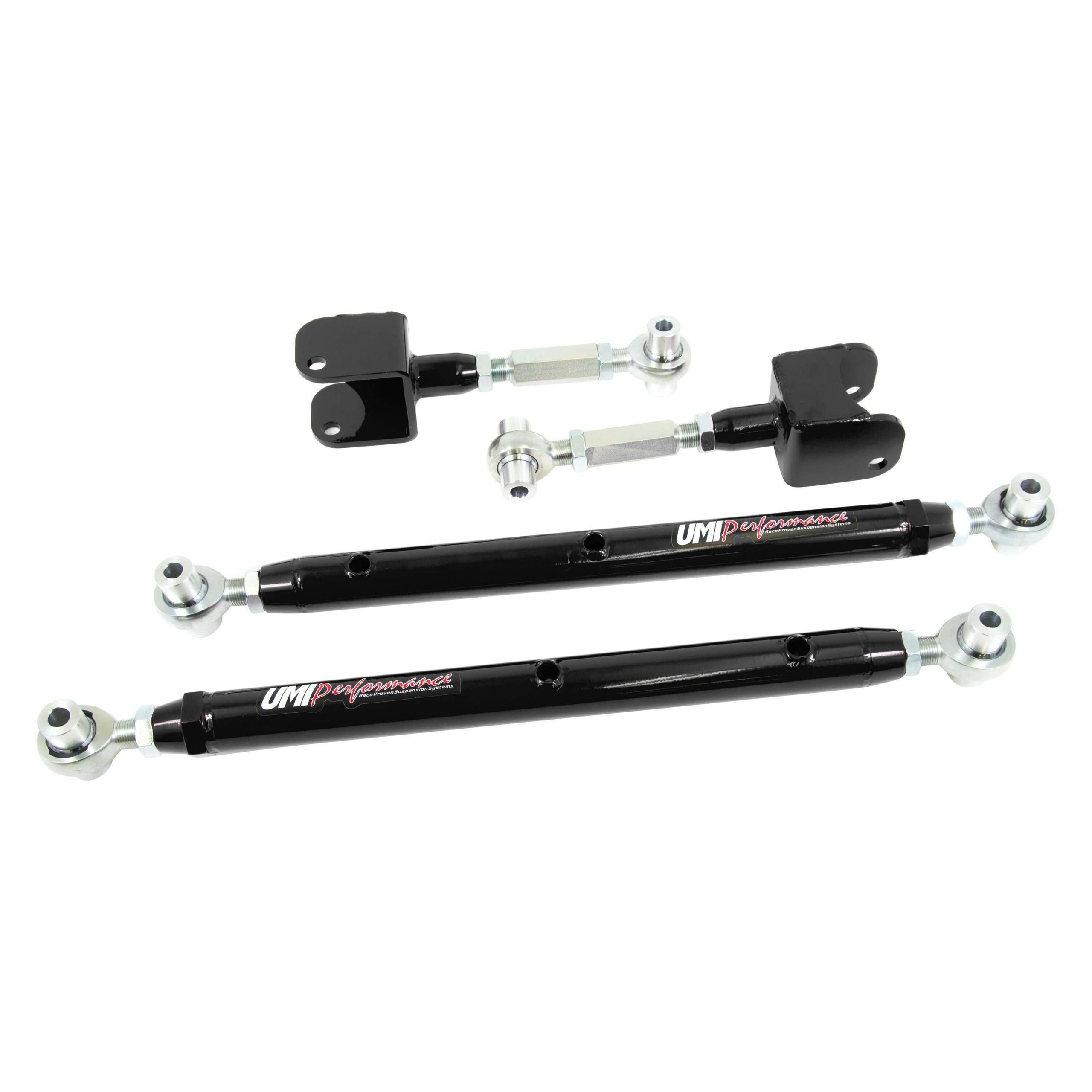 UMI Performance 1968-1972 GM A-Body Double Adjustable Upper & Lower Rear Control Arms - 402717-B