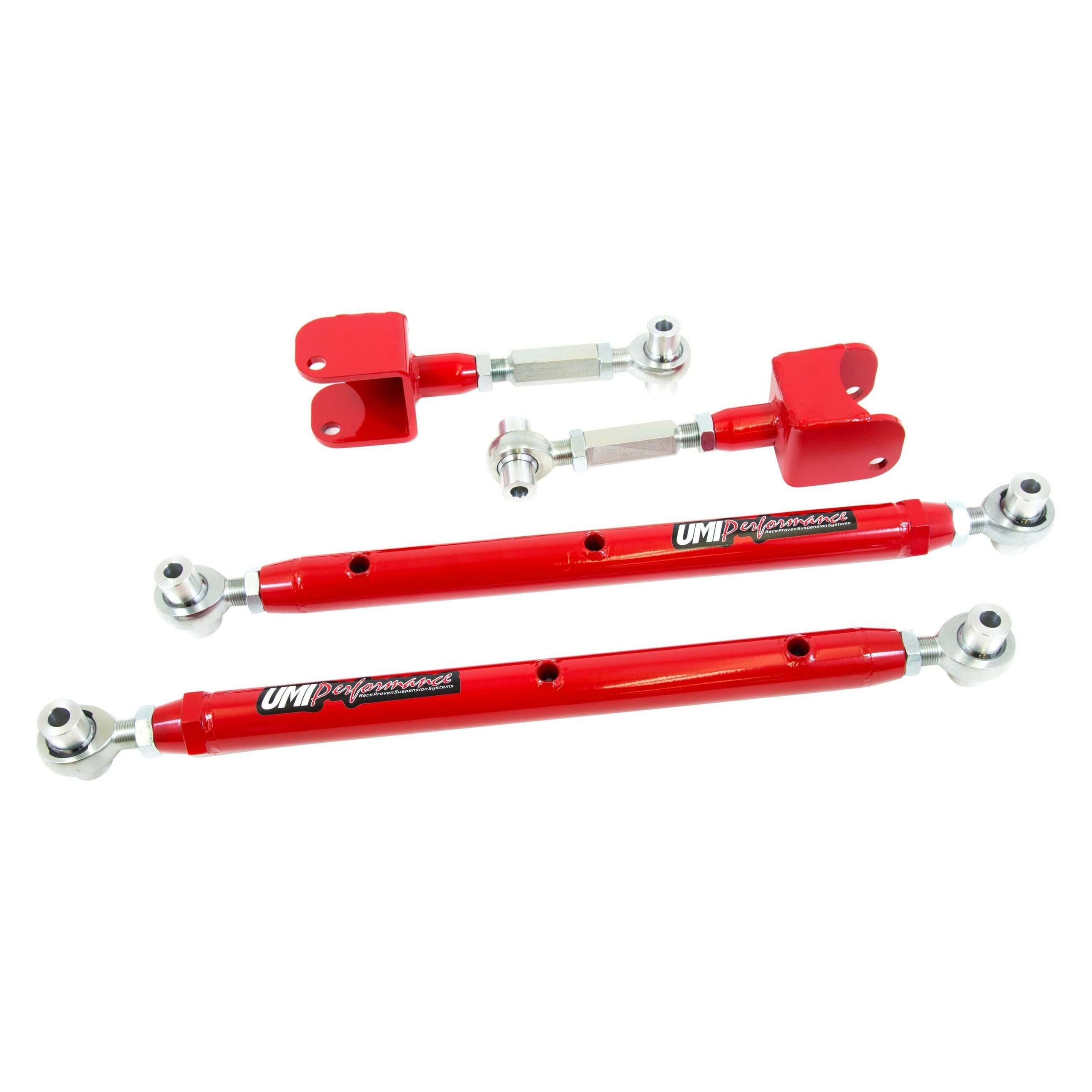 UMI Performance 1968-1972 GM A-Body Double Adjustable Upper & Lower Rear Control Arms - 402717-R