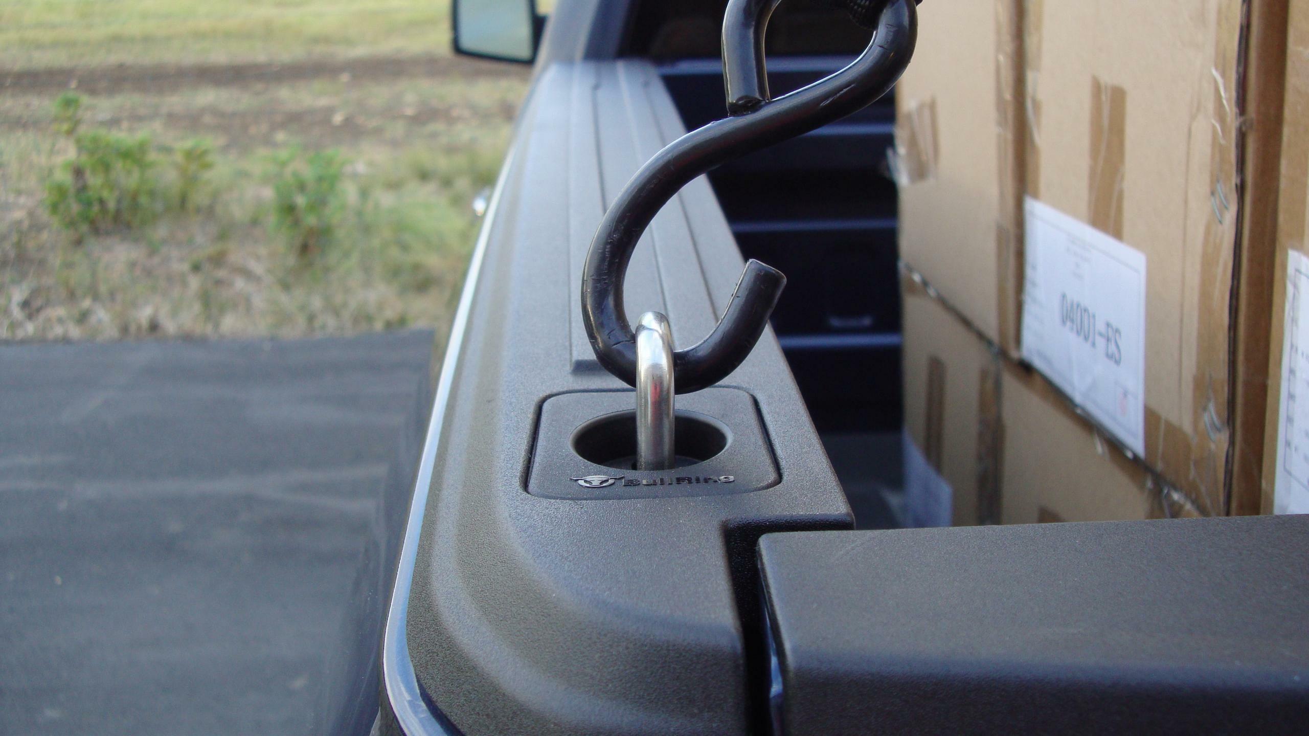 SpeedStrap Ford Flush Fit Retractable Tie Down Anchors Rear only '98-'14 Ford F150 '98-'16 Ford F-250/F-350 Super Duty Bullring - 4028