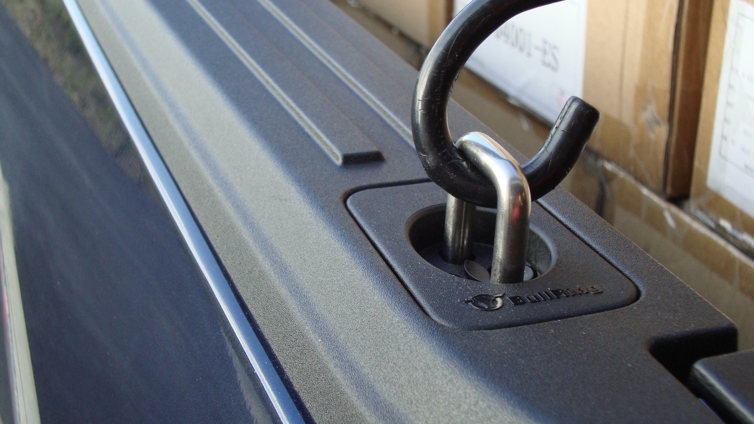 SpeedStrap Ford Flush Fit Retractable Tie Down Anchors Rear only '98-'14 Ford F150 '98-'16 Ford F-250/F-350 Super Duty Bullring - 4028