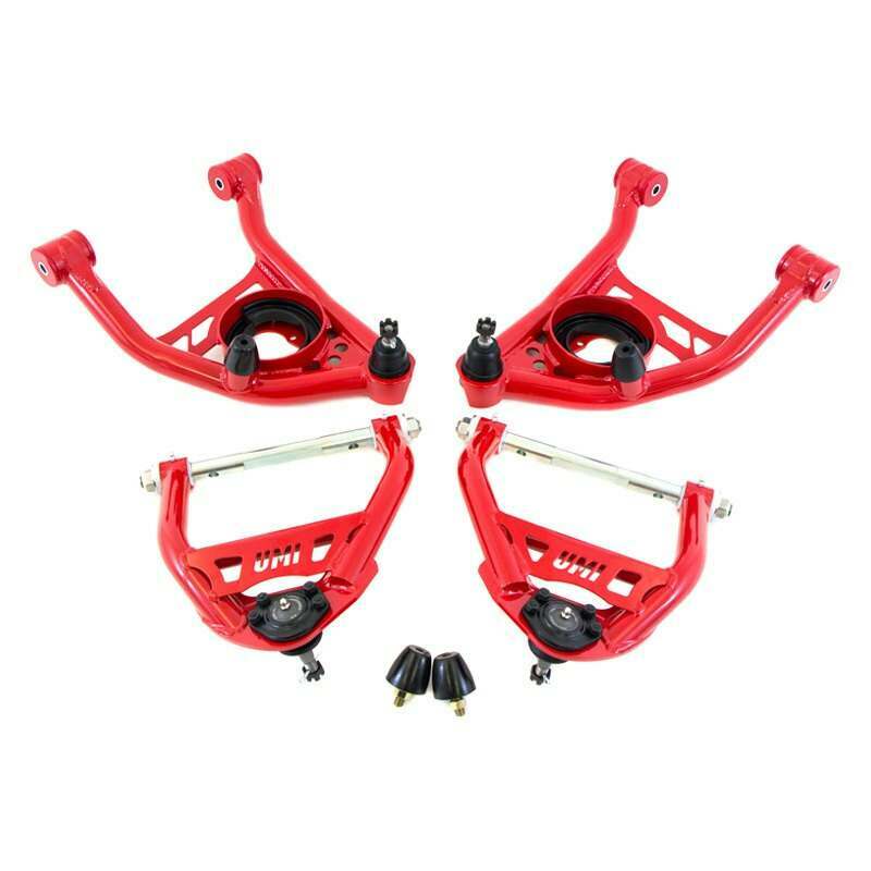UMI Performance 1964-1972 GM A-Body Front A-arm Kit, ½” taller upper ball joints - 403133-1-R
