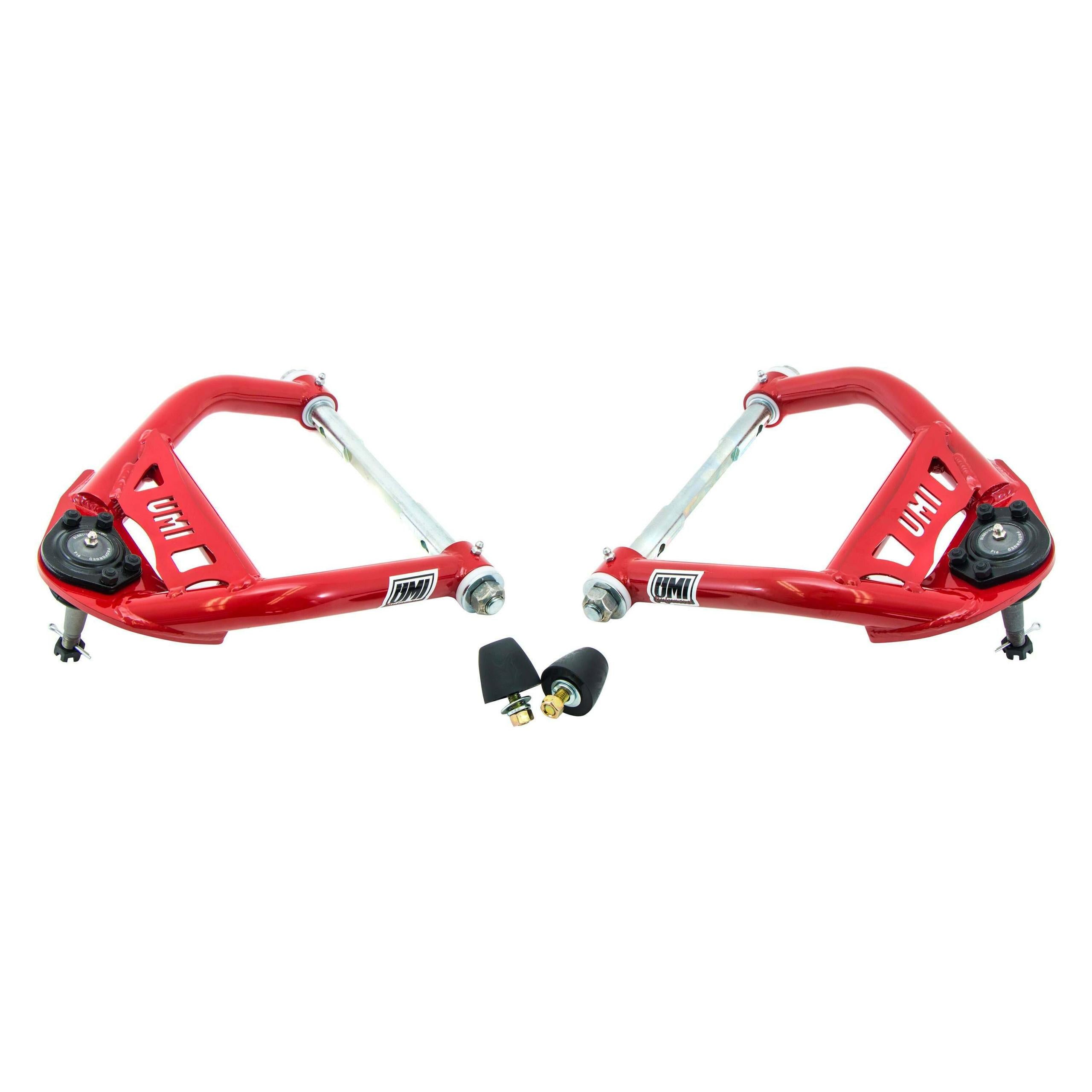 UMI Performance 1964-1972 GM A-Body Tubular Front Upper A-Arms, Delrin Bushings - 4033-R