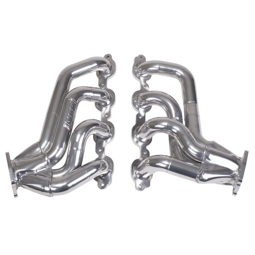 BBK  6.2L SS 1-3/4" Shorty Tuned Length Headers - Polished Silver Ceramic (2016-2019 Camaro) - 40430