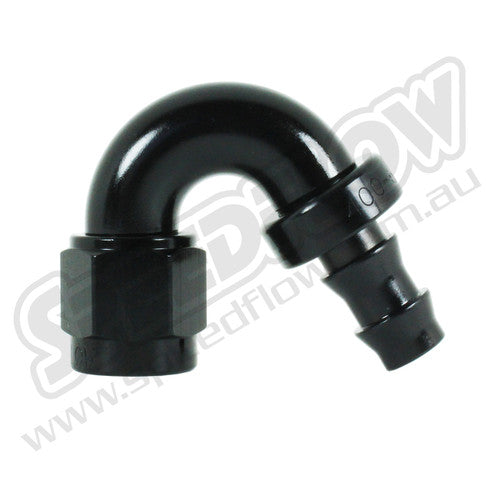 SpeedFlow -12 150 DEGREE HOSE END - SF-405-12-BLK (representative image)