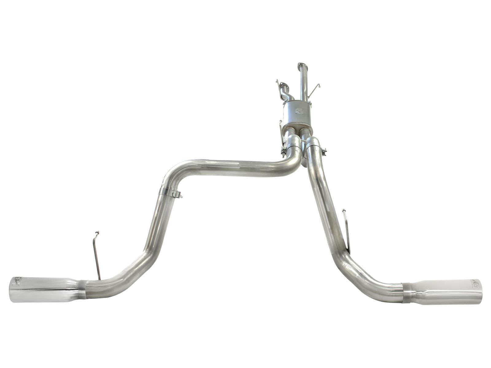 AFE MACH Force-Xp Cat-Back Exhaust w/ Polished Tip (2010-2021 Tundra) - 49-46014-P