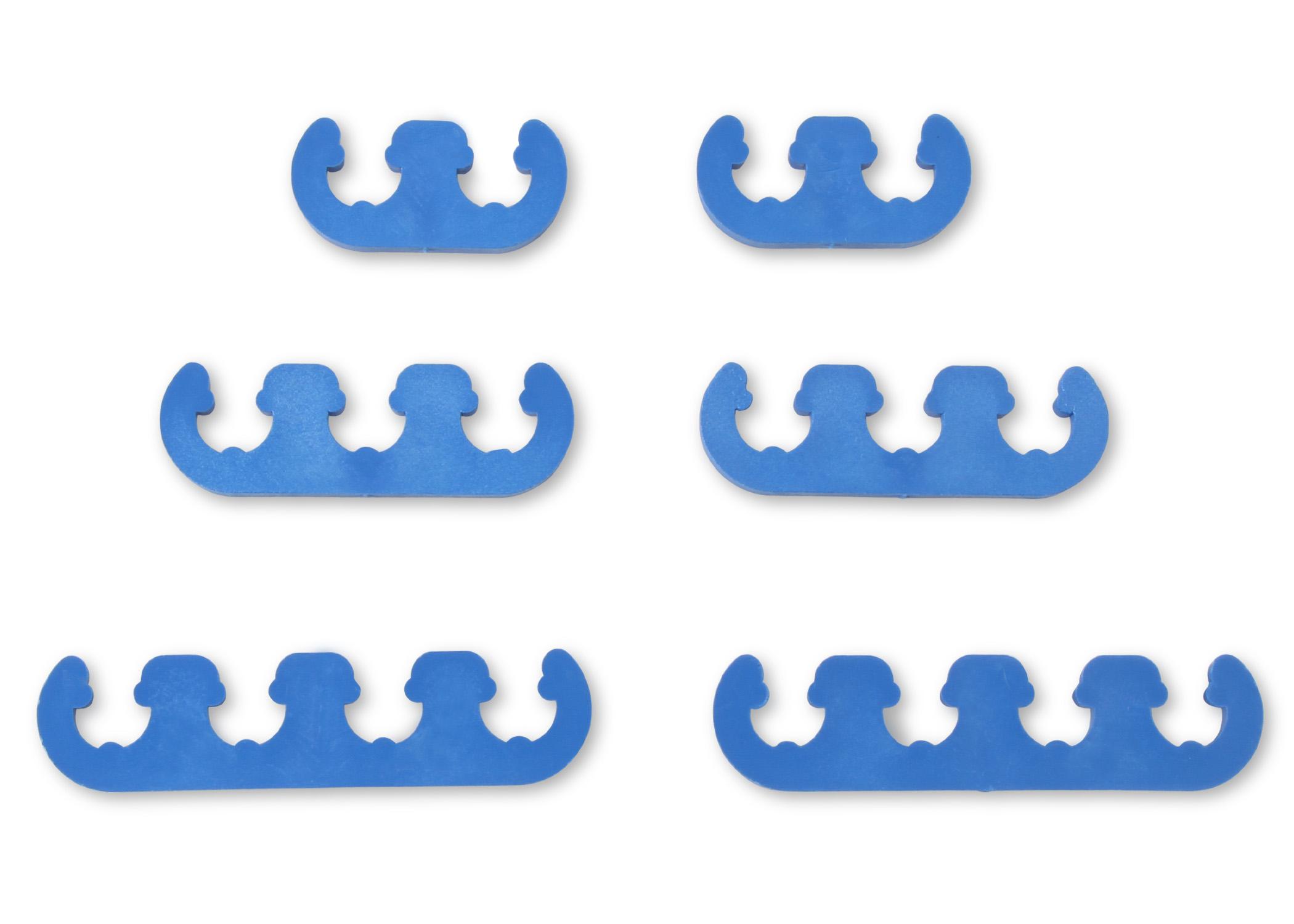 Mr. Gasket Plastic Wire Separator-Blue.  - 9877