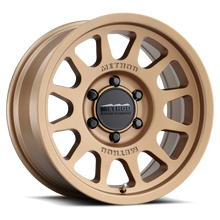 Method MR703 Bead Grip HD 18x9 +40mm Offset 6x5.5 95.25mm CB Method Bronze Wheel