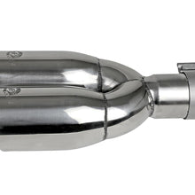 AFE MACH Force-Xp 304 Stainless Steel Clamp-on Exhaust Tip Polished (2-1/2 IN Inlet x 3-1/2 IN Outlet X 12 IN L) - 49T25374-P12