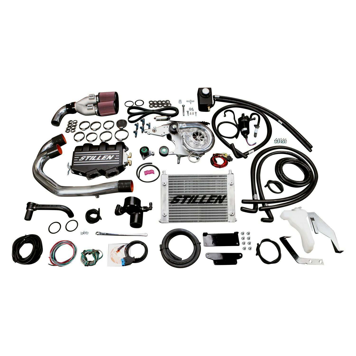 Stillen 2007-2009 Nissan 350Z [Z33] Supercharger - Tuner Kit [Satin] - 407750T
