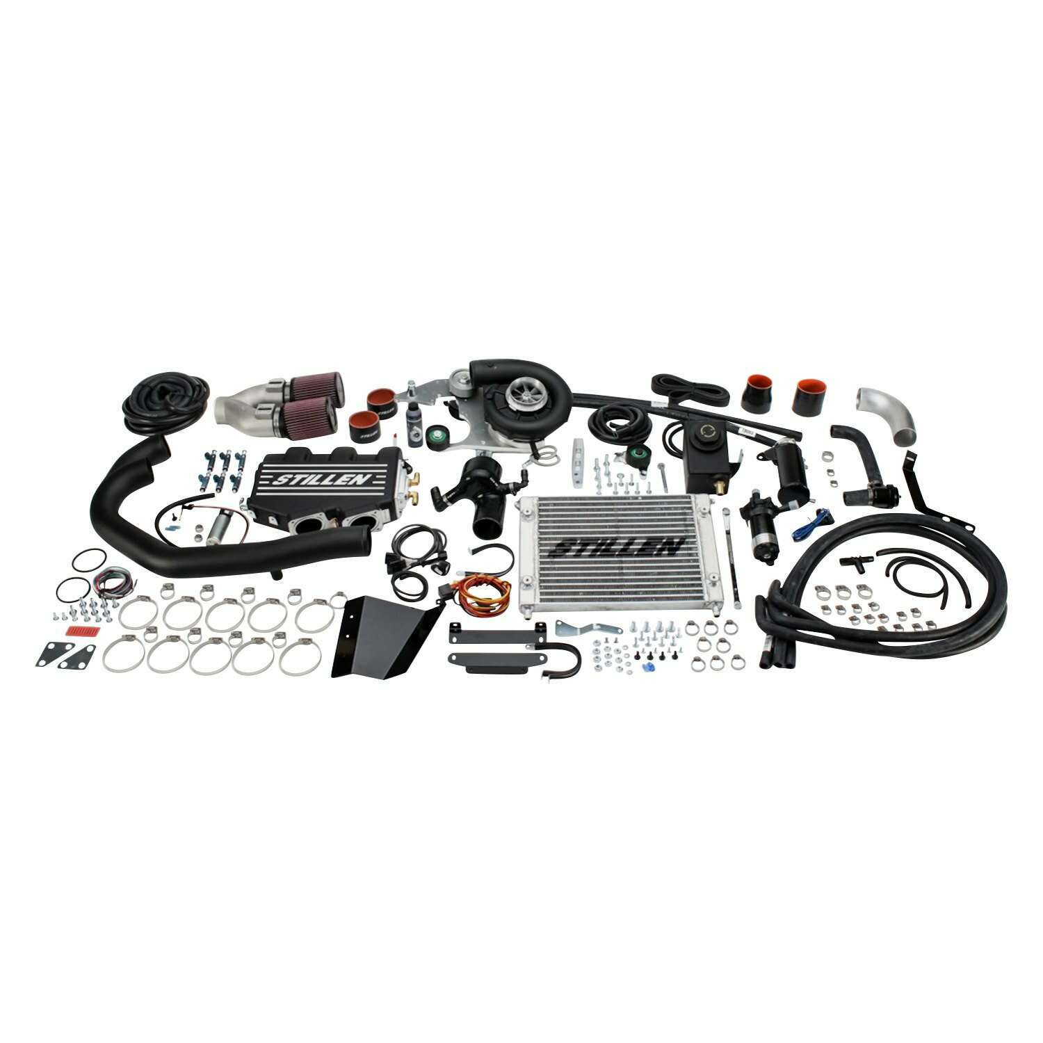 Stillen 2014-2015 Infiniti Q50 Supercharger Tuned System [Black] - 407780B