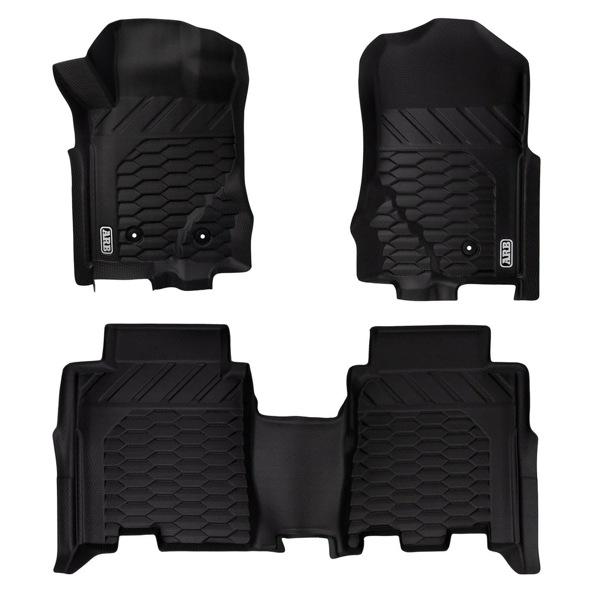ARB Floor Liners for the Front and Rear (2021-2025 Ford Bronco) - 4080100