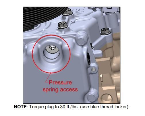 Holley High Pressure Spring - Godzilla 7.3L Engine - 302-102