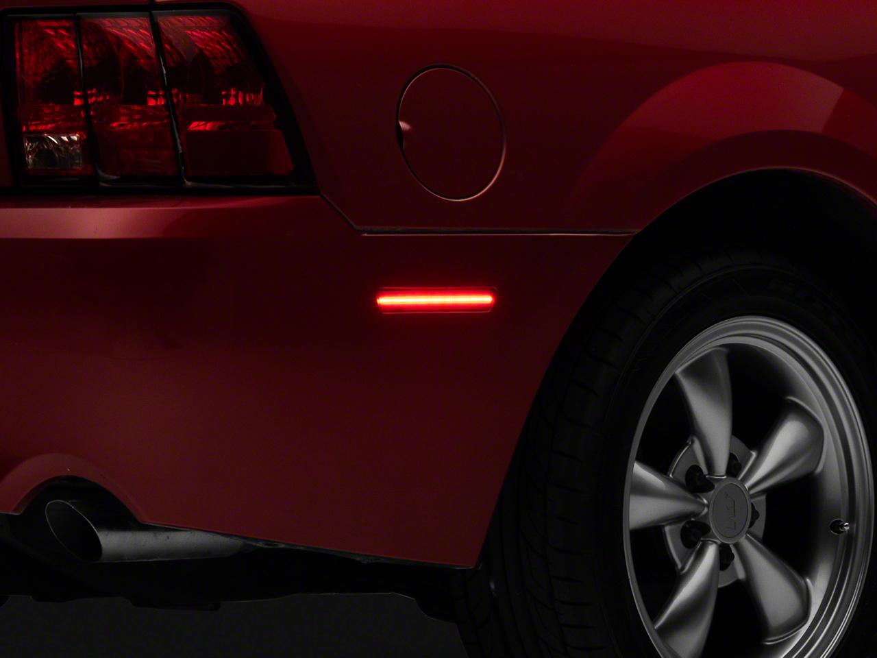 Raxiom Axial Series Led Rear Side Marker Lights; Smoked (1999-2004 Mustang) - 408818