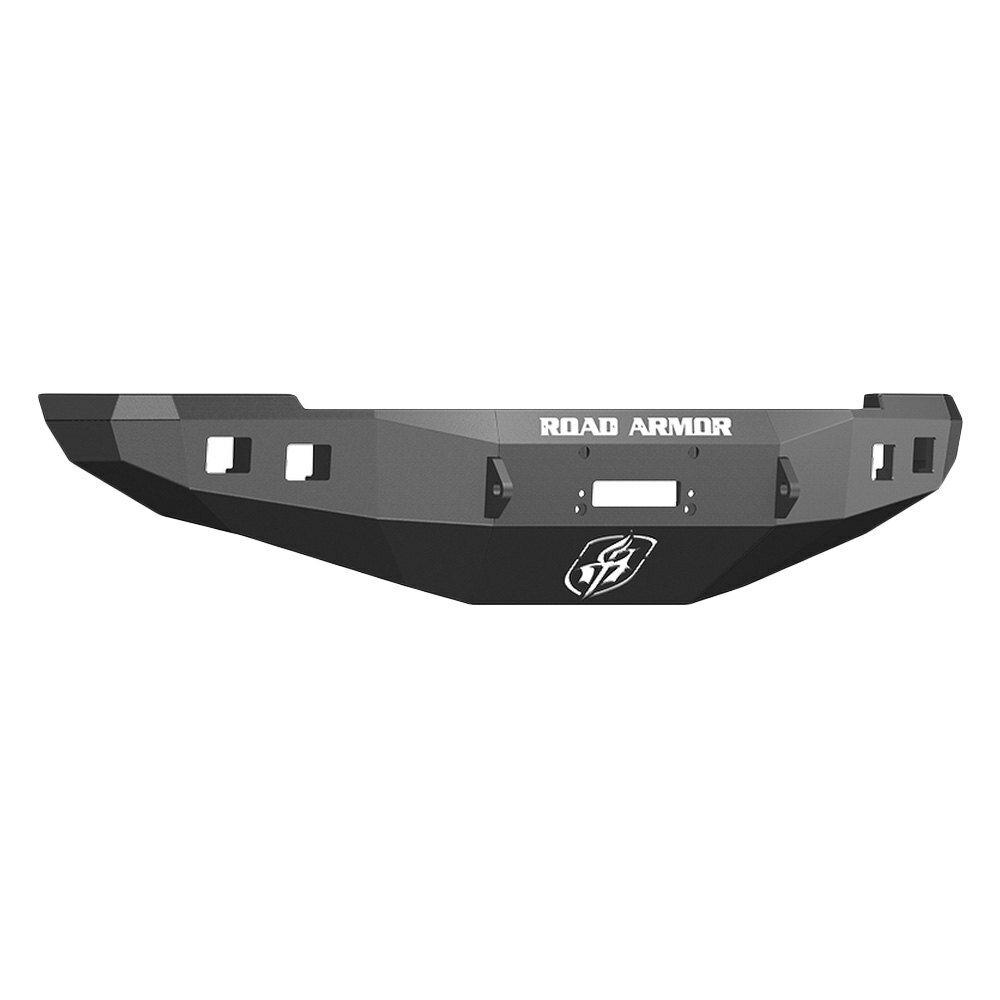 Road Armor Stealth Front Winch Bumper - Texture Black WARN 16.5ti (2010-2018 2500, 3500, 4500, 5500) - 408R0B