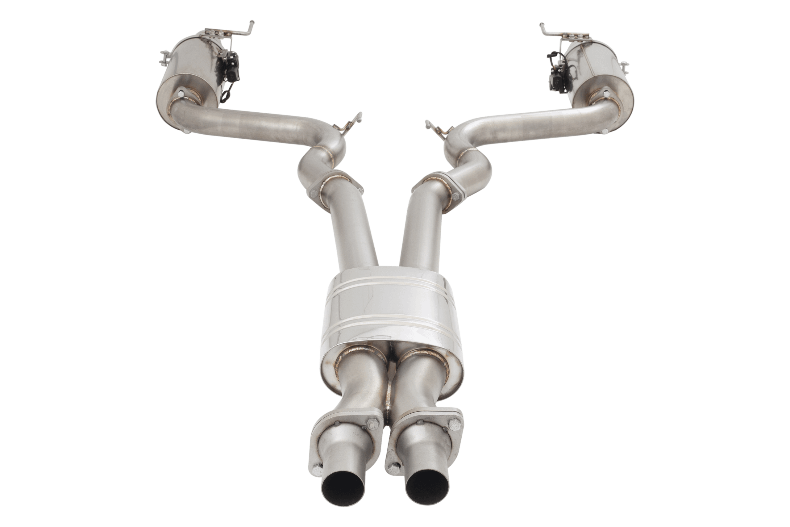 XForce Twin 3" Ss Cat-Back Exhaust System (2015-2017 Mustang GT) - ES-FM15-VMK-CBS