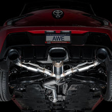 AWE Track Edition Exhaust for GR Corolla - Diamond Black Tips - 3020-53472