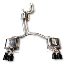 AWE Tuning Audi 8R SQ5 Touring Edition Exhaust - Quad Outlet Diamond Black Tips - 3015-43056