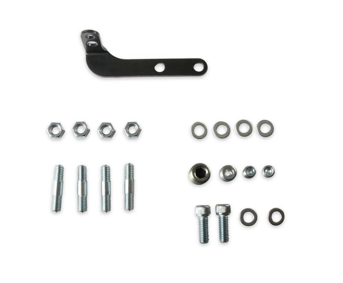 Holley Efi 300-240FBK Intake Elbow, Ford Throttle To 4150, Blk