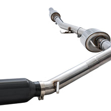 AWE Tread Edition Catback Single-Side Exhaust for Jeep JT 3.6L - Diamond Black Tip (2020-2021 Jeep Gladiator) - 3015-23103