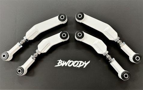 BWoody Hellcat Rear Upper Control Arm Set - Fully Adjustable - 410.8800
