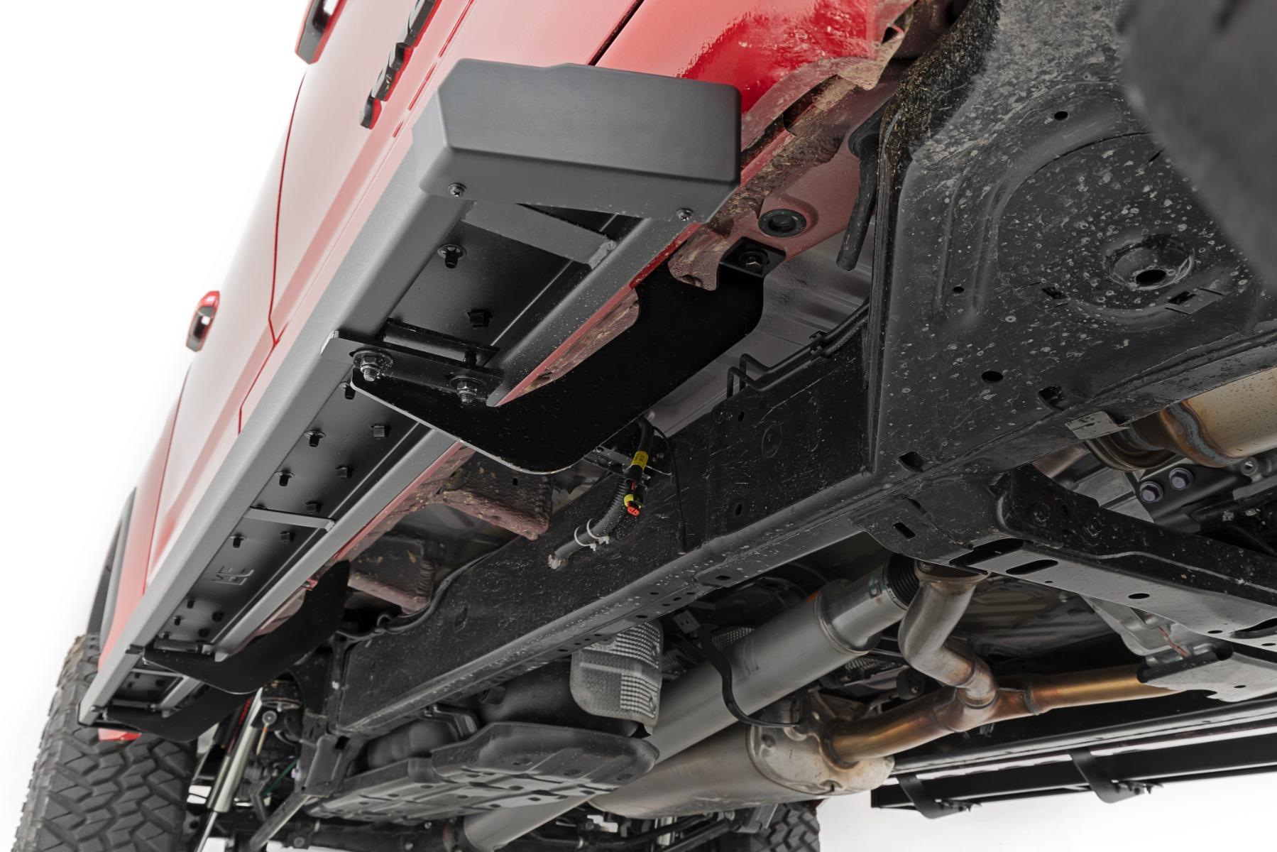 Rough Country BA2 Running Boards Side Step Bars Toyota Tundra 2WD/4WD (2022-2026) (2022-2026 Tundra) - 41006A