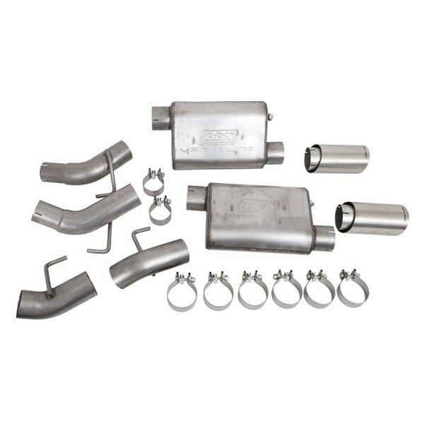 BBK Camaro Ss 6.2L Varitune Axle Back Exhaust Kit (Stainless) (2010-2015 Camaro) - 41065