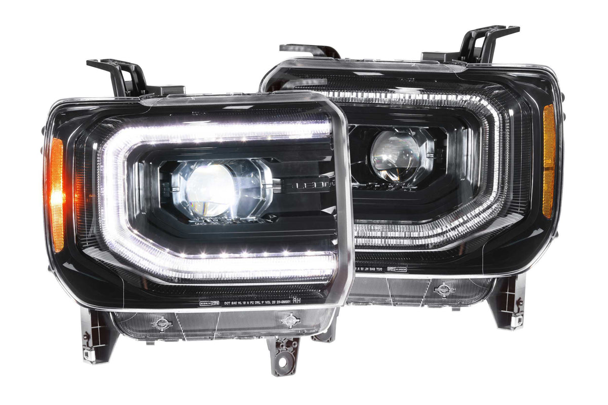 Morimoto XB LED Heads: (2014-2018 GMC Sierra 1500) (Pair / ASM) - LF544