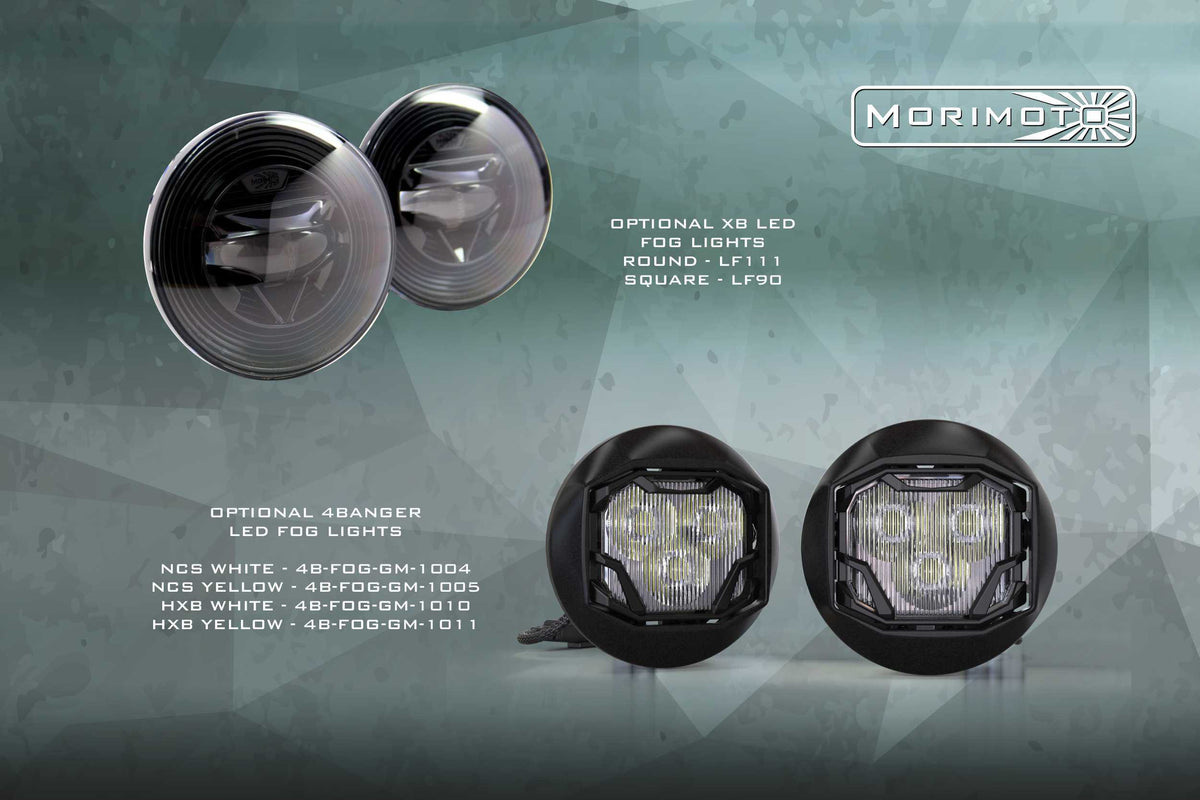 Morimoto XB LED Heads: (2014-2018 GMC Sierra 1500) (Pair / ASM) - LF544