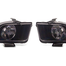 Raxiom Axial Series Oem Style Replacement Headlights; Chrome Housing; Clear Lens (2005-2009 Mustang GT, Mustang Base, Mustang Bullitt, Mustang Shelby GT) - 413414