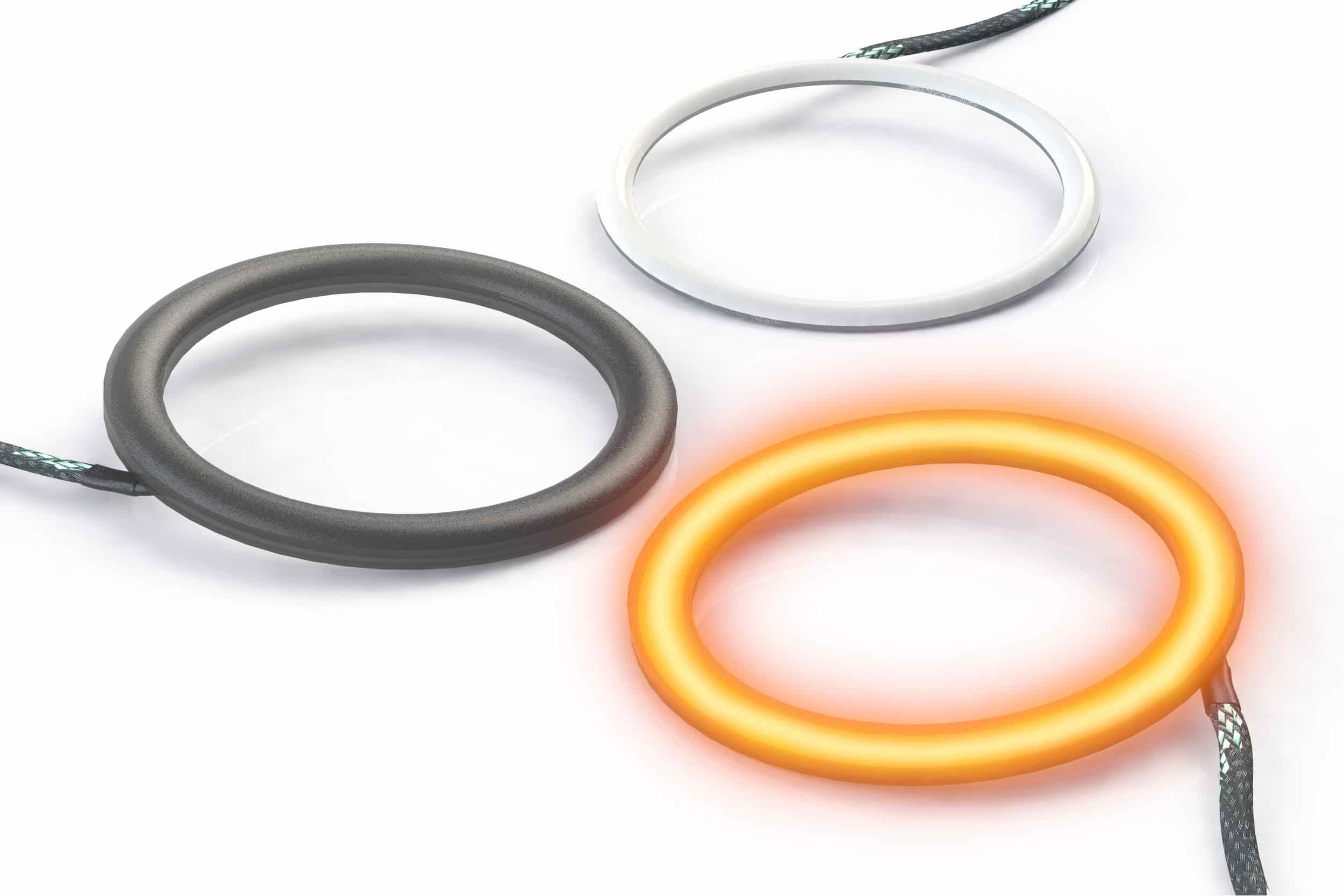 Profile  Smoke Rings: 70mm (Pivot/Set) (Universal) - LED1605