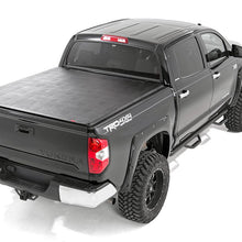 Rough Country Soft Tri-Fold Bed Cover With & W/O OE Rails 6 Foot 7 Inch Bed Toyota Tundra (07-21) (2007-2013 Tundra) - 41419650A