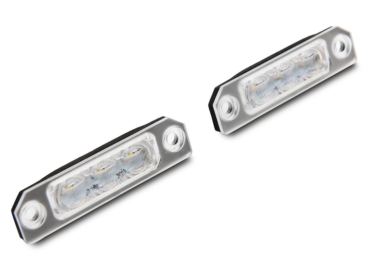 Raxiom Axial Series Led License Plate Lamps (2010-2014 Mustang) - 414649