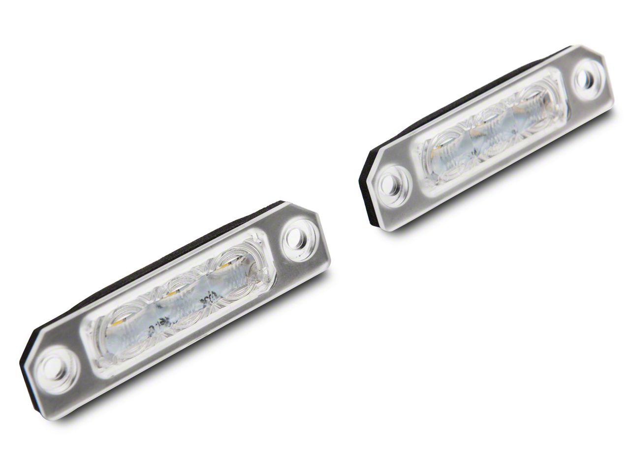 Raxiom Axial Series Led License Plate Lamps (2010-2014 Mustang) - 414649
