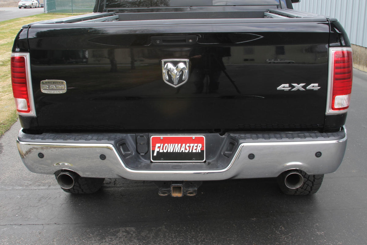 Flowmaster Exhaust Tip - 4.00 in. Angle Cut Polished SS - Clamp-On