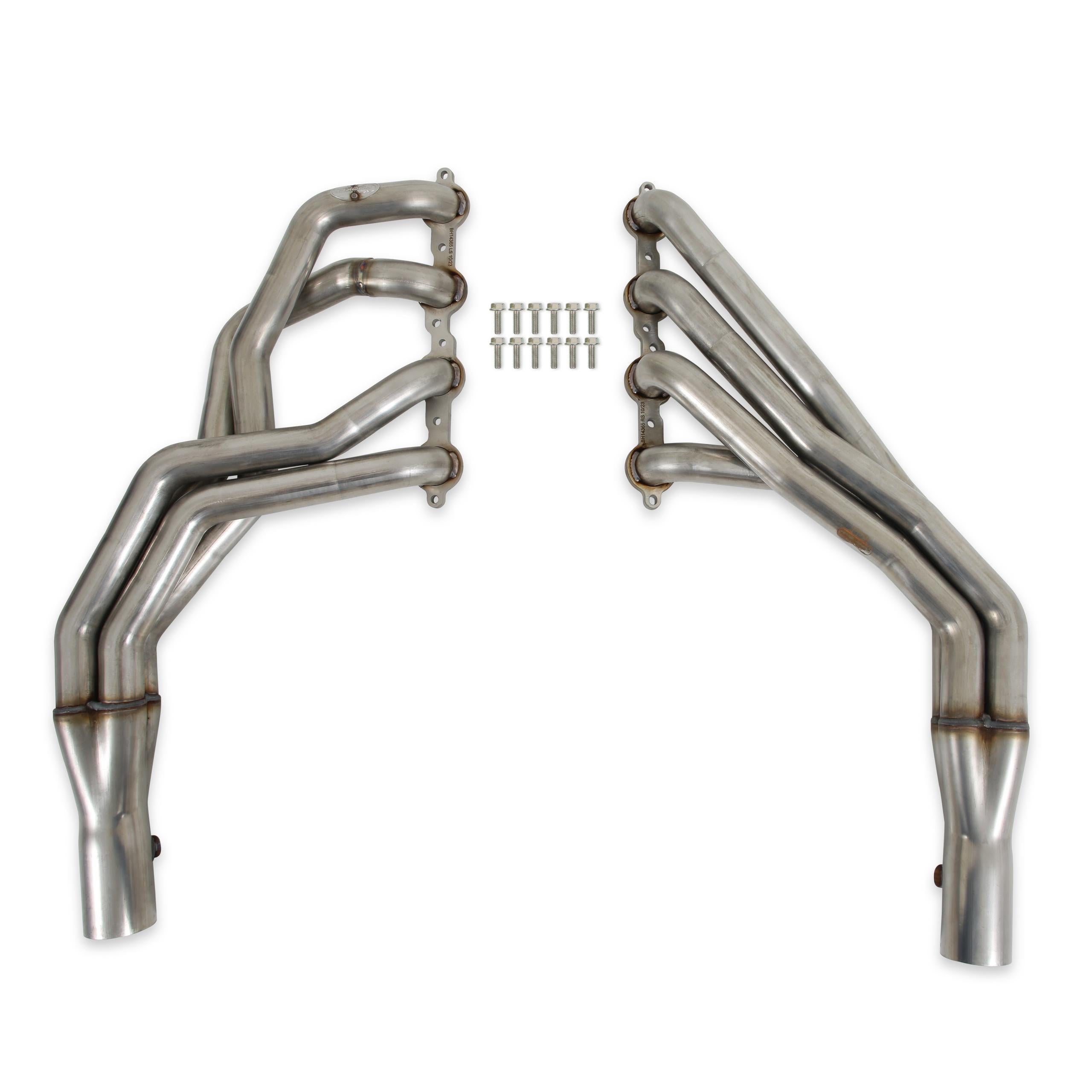HOOKER Hooker Blackheart Long Tube Header - Stainless LS Swap Header - BH14365