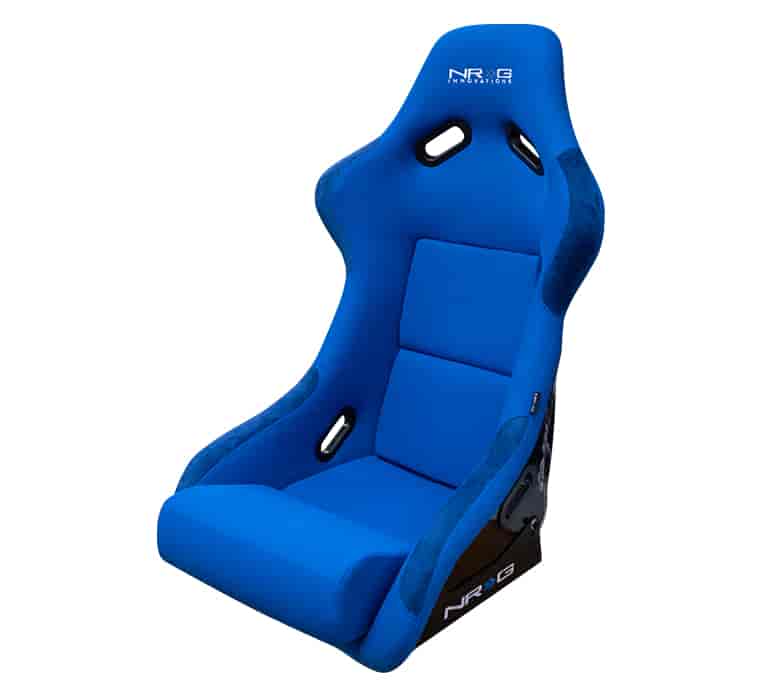 NRG FRP Bucket Seat Blue Cloth (Large) - FRP-300BL