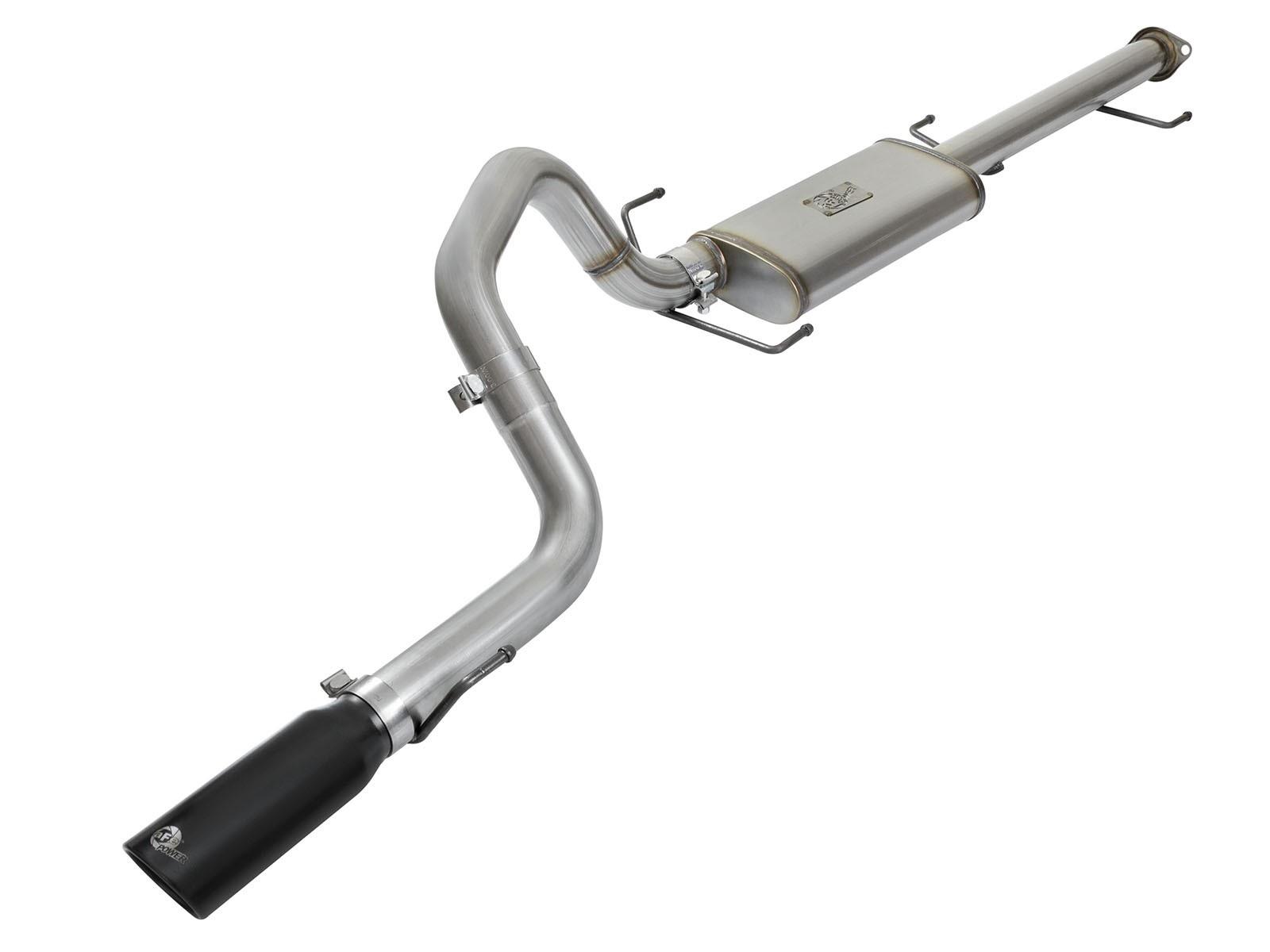 AFE MACH Force-Xp 3 IN 409 Stainless Cat-Back Exhaust System w/ Black Tip (2007-2014 FJ Cruiser) - 49-46028-B