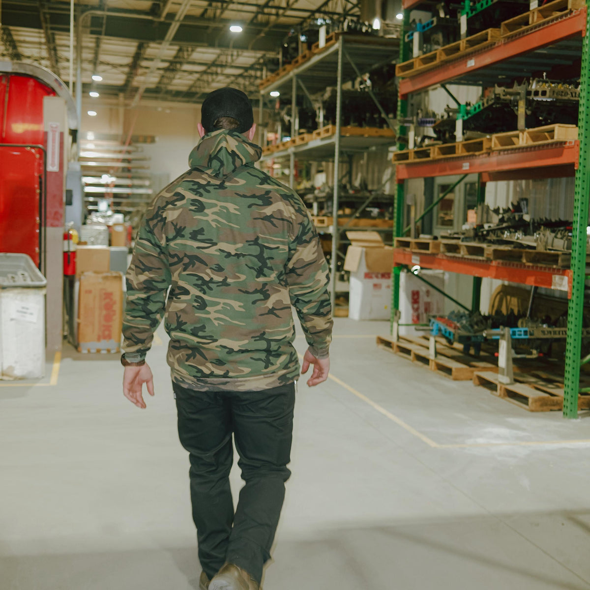 Kooks Camo Pullover Hoodie - HS-100610