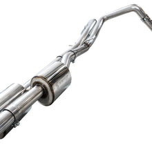 AWE 0FG Catback Split Rear Exit Exhaust for 4th Gen Silverado/Sierra 1500 6.2L - 3015-31202