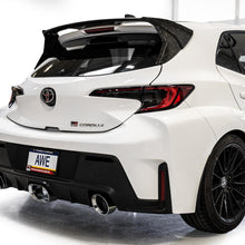 AWE Touring Edition Exhaust - Chrome Silver Tips (2022+ GR Corolla) - 3015-33254