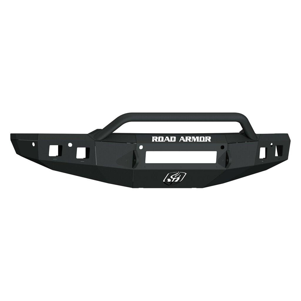 Road Armor Stealth Front Non-Winch Bumper Pre-Runner Guard - Texture Black (2019-2021 1500) - 4191F4B-NW