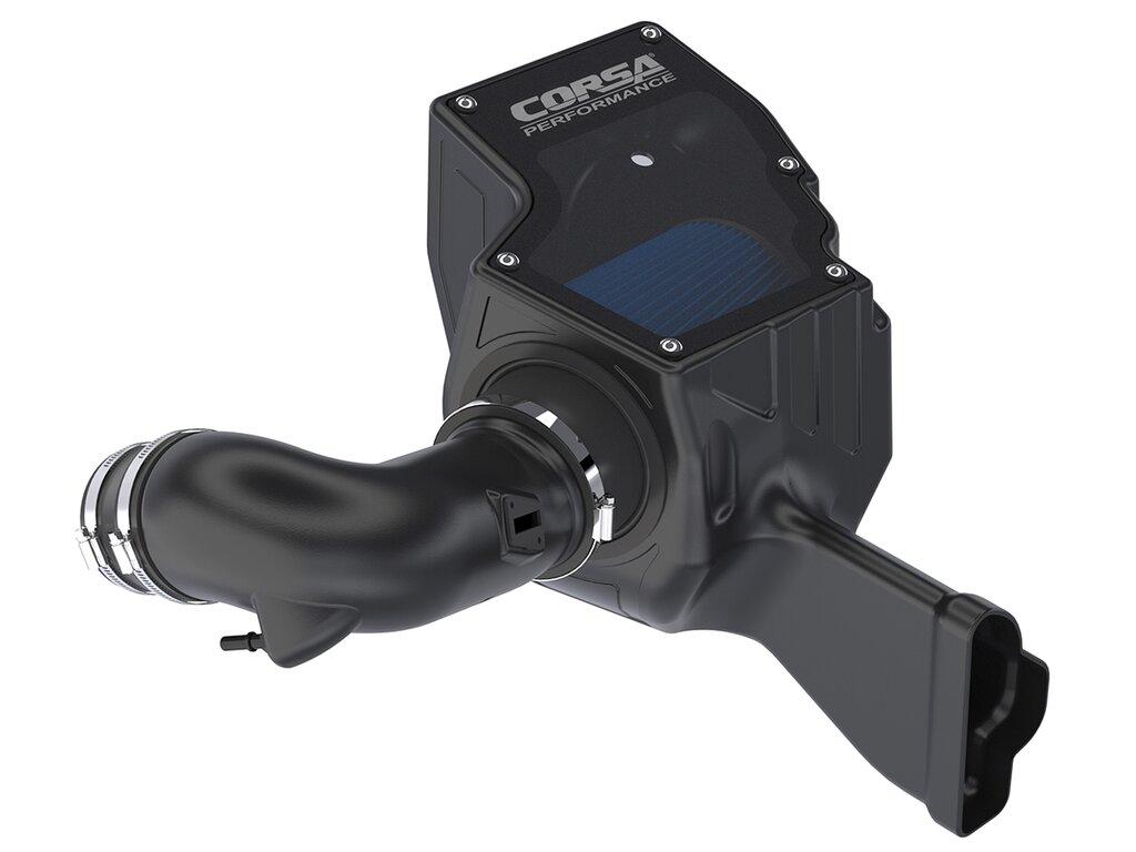 Corsa Performance Closed Box Cold Air Intake - Oiled Filter (2018-2023 Mustang GT) - 419850
