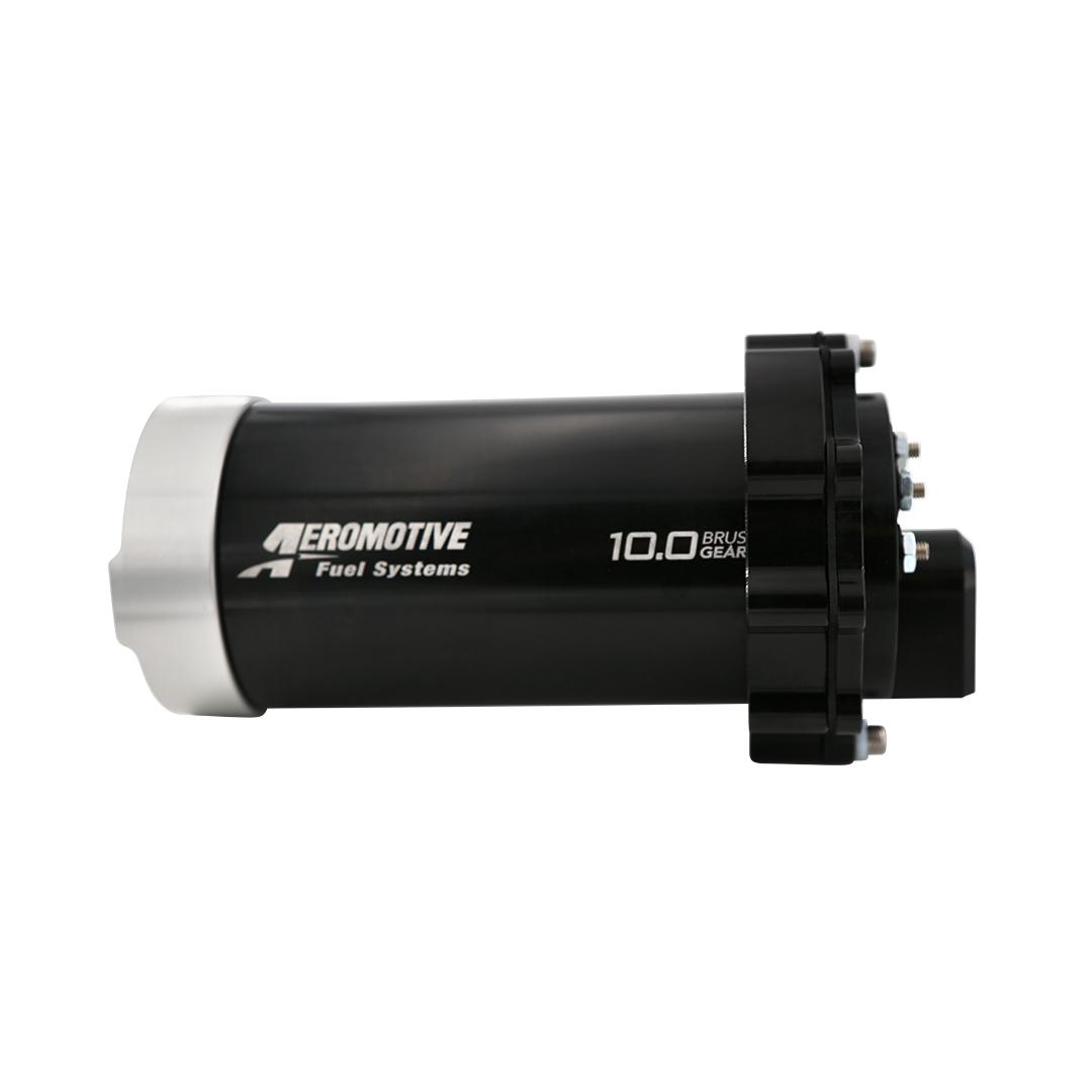 AEROMOTIVE Fuel Pump, TVS, Intank, 90-Deg Outlet, BL, Spur Gear 10.0 - 19005