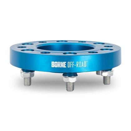 Borne Off-Road 30mm Wheel Spacers 6x139.7 - Blue (2021-2025 Ford Bronco) - BNWS-001-300BL