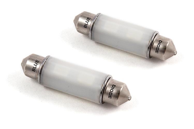 Diode Dynamics - DD0317P - 41mm HP6 Blue (pair) (1994-2004 Mustang,1998-2004 GMC Sonoma,2007-2013 GMC Sierra 1500) - DD0317P