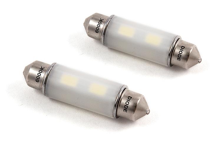 Diode Dynamics - DD0320P - 41mm HP6 Cool White (pair) (1994-2004 Mustang,1998-2004 GMC Sonoma,2007-2013 GMC Sierra 1500) - DD0320P