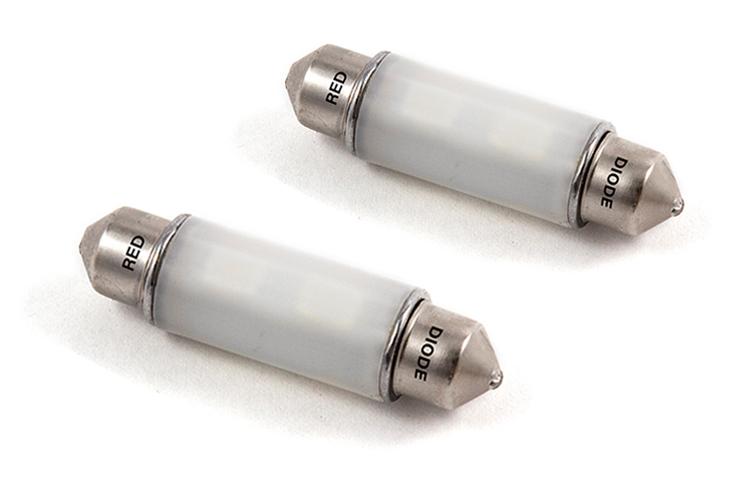 Diode Dynamics - DD0322P - 41mm HP6 Red (pair) (1994-2004 Mustang,1998-2004 GMC Sonoma,2007-2013 GMC Sierra 1500) - DD0322P