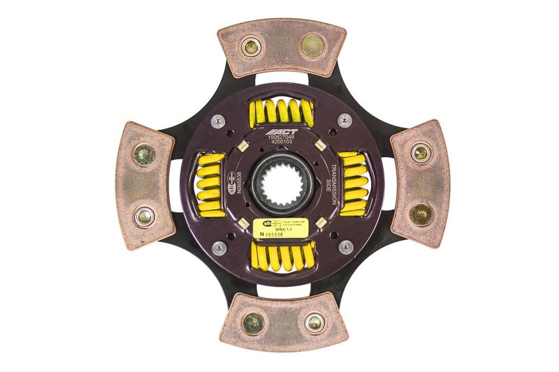 ACT Clutches 4 Pad Sprung Race Disc - 4200103