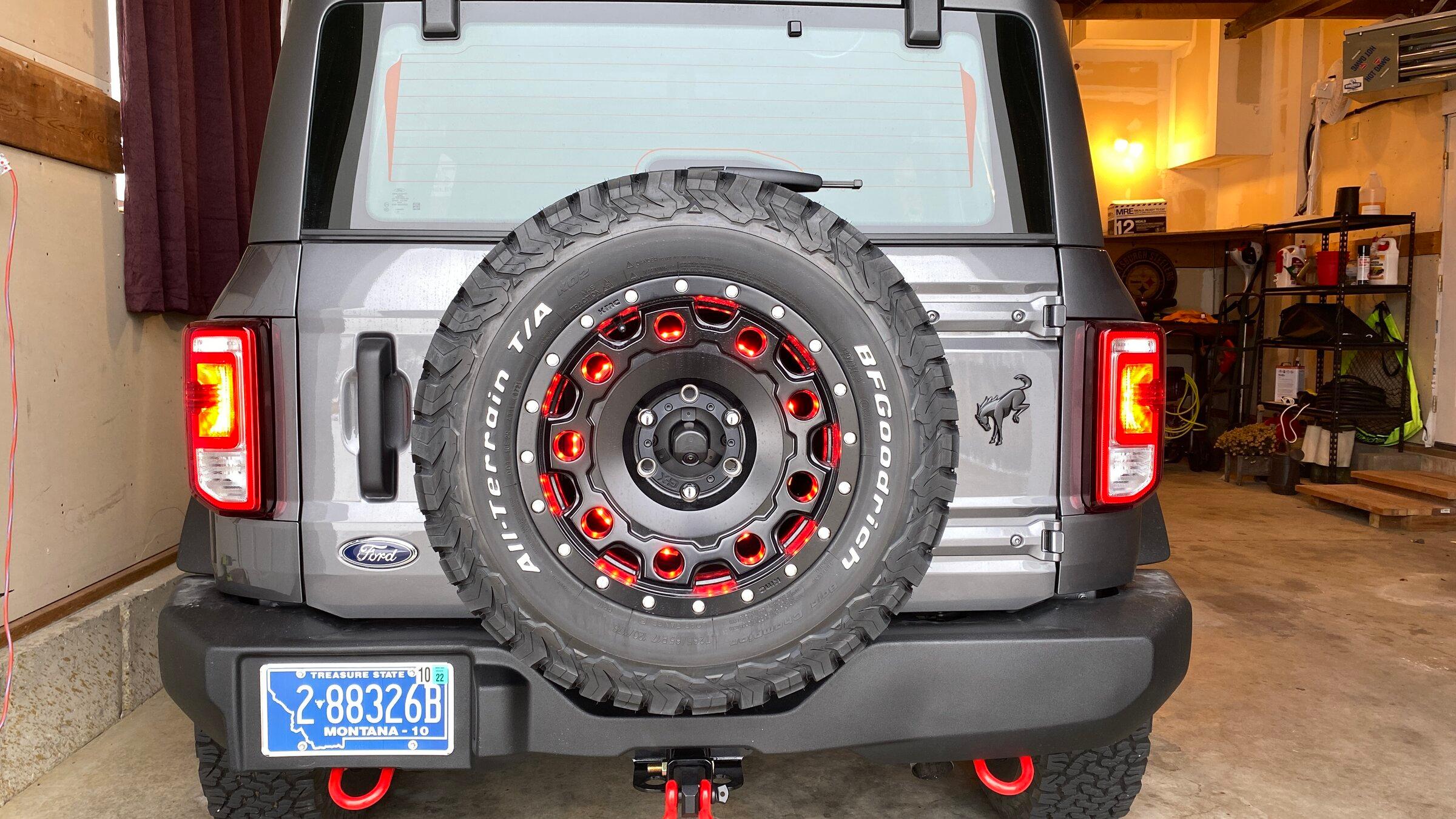 Oracle Lighting Red Led Illuminated Wheel Ring Brake Light - 4211-003