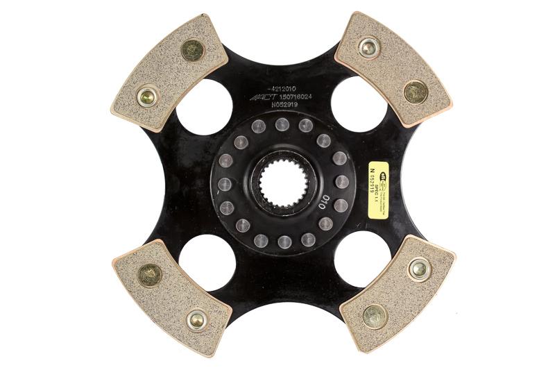 ACT Clutches 4 Pad Rigid Race Disc (2000-2009 S2000) - 4212010